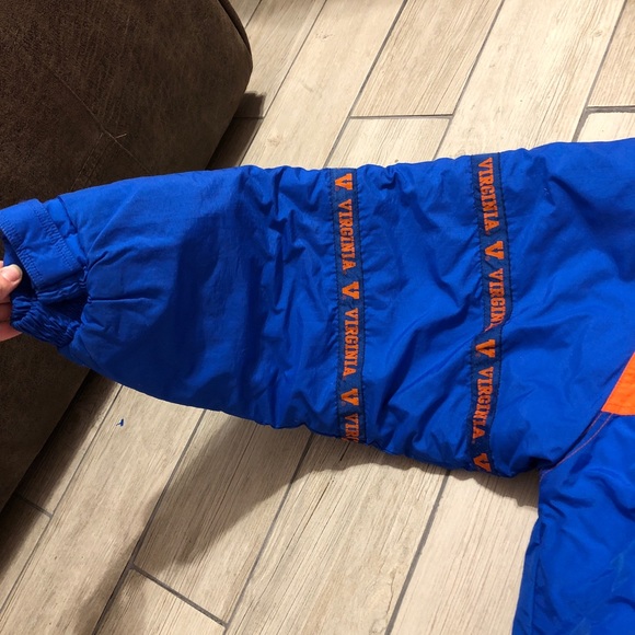 Vintage university of Virginia UVA Nylon Coat XL - Picture 4 of 10